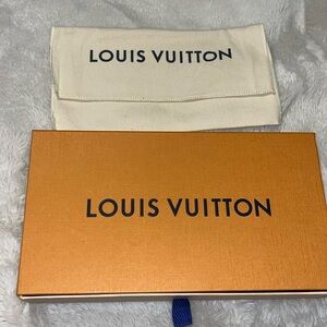 Louis vuitton dust bag and box